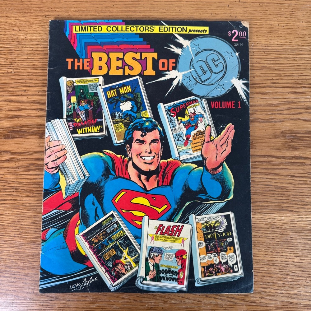 The Best of DC‎ Limited Collectors Edition Vol 6 C-52 1977 Treasury Size Comic